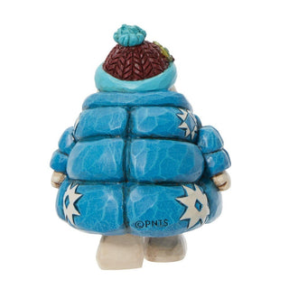 Jim Shore Peanuts: Snoopy In Puffer Jacket Miniature Figurine sparkle-castle