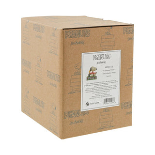 Jim Shore Peanuts: Snoopy Watermelon Figurine sparkle-castle