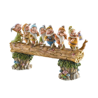 Jim Shore Disney Traditions: Seven Dwarfs Figurine sparkle-castle