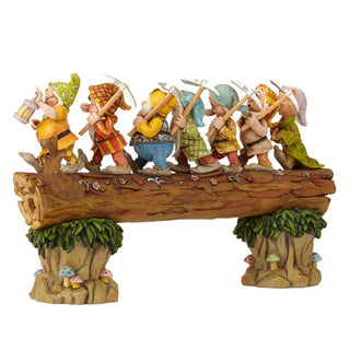 Jim Shore Disney Traditions: Seven Dwarfs Figurine sparkle-castle