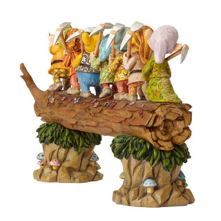 Jim Shore Disney Traditions: Seven Dwarfs Figurine sparkle-castle