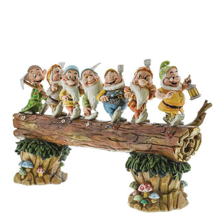 Jim Shore Disney Traditions: Seven Dwarfs Figurine sparkle-castle