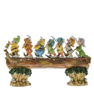 Jim Shore Disney Traditions: Seven Dwarfs Figurine sparkle-castle