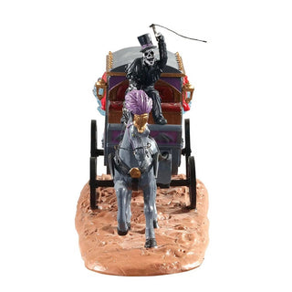 Spooky Town Village Accessory: Phantom Coach sparkle-castle