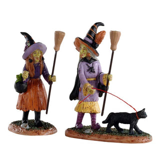 Spooky Town Village Accessory: Witches Night Out sparkle-castle