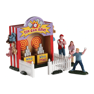 Carnival Village Accessory: Tin Can Alley Figurine, Set sparkle-castle