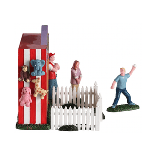 Carnival Village Accessory: Tin Can Alley Figurine, Set sparkle-castle