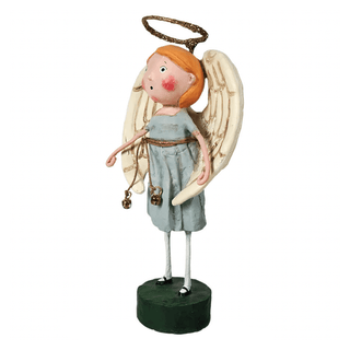 Lori Mitchell Collection: Christmas Angel Figurine sparkle-castle