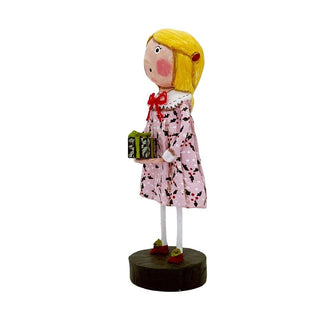 Lori Mitchell Collection: Christmas Evie Figurine sparkle-castle