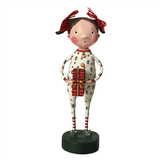 Lori Mitchell Collection: Jenny's Christmas Jammies Figurine sparkle-castle