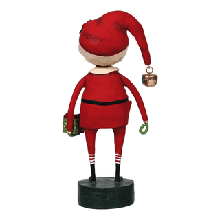 Lori Mitchell Christmas Collection: Playing Santa Figurine sparkle-castle