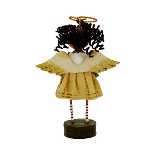 Lori Mitchell Christmas Collection: Seasons Greetings Angel Figurine sparkle-castle