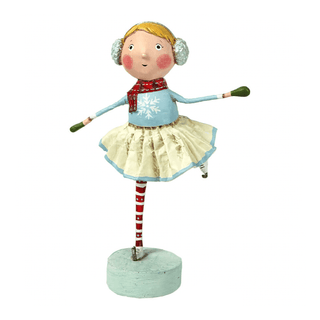Lori Mitchell Christmas Collection: Skating Katie Figurine sparkle-castle