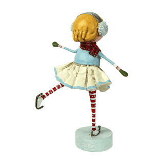 Lori Mitchell Christmas Collection: Skating Katie Figurine sparkle-castle