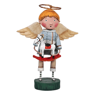 Lori Mitchell Christmas Collection: Toy Shoppe Angel Figurine sparkle-castle