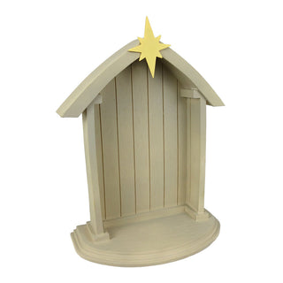 Lori Mitchell Nativity Collection: Nativity Creche sparkle-castle