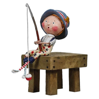 Lori Mitchell Summer Fun Collection: Gone Fishin' Figurine sparkle-castle