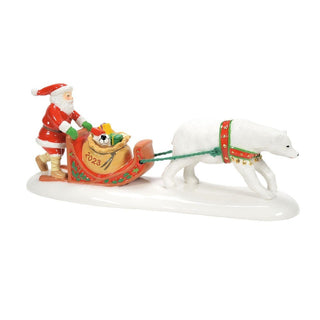 North Pole Series Accessory: Santa Comes To Town 2023 sparkle-castle