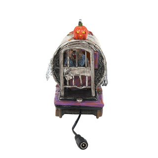 Snow Village Halloween: The Silver Bullet, 25th Anniversary sparkle-castle